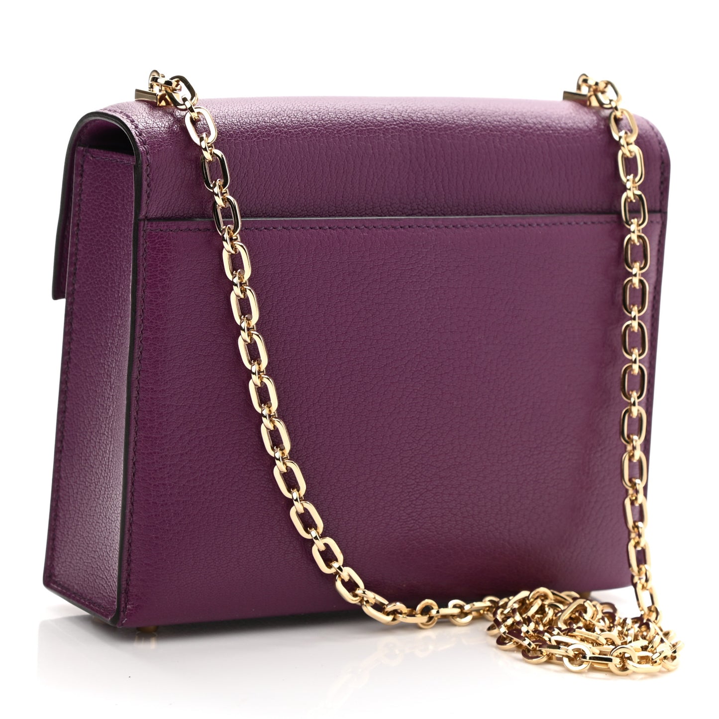 Chevre Chamkila Mini Verrou Chaine Bag Anemone