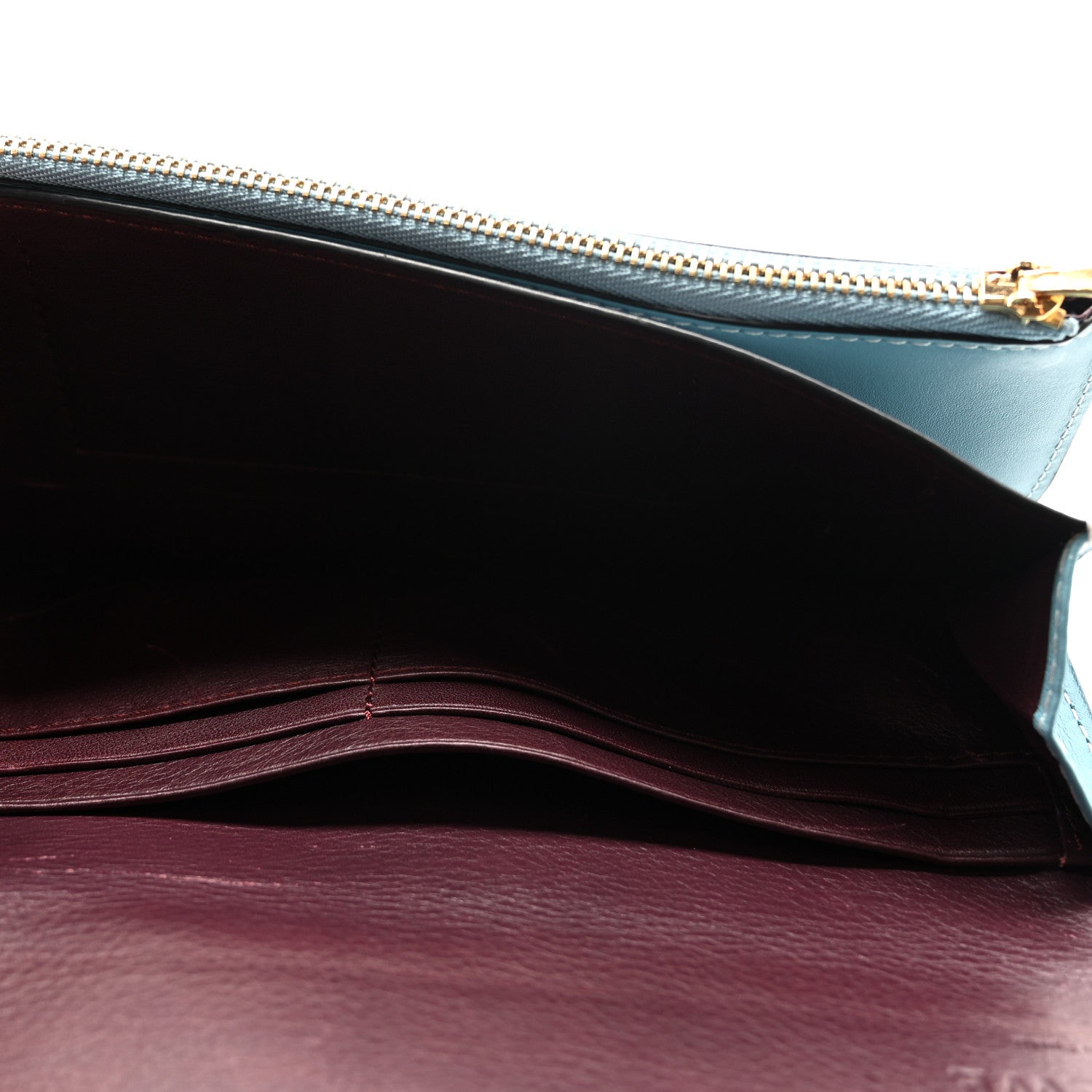 Loewe Smooth Calfskin Gate Pochette Light Blue 6 of 14