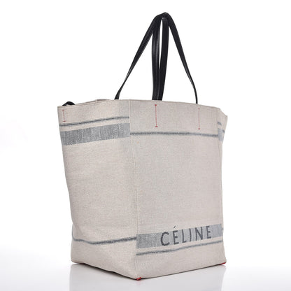 Celine Canvas Large Phantom Luggage Cabas Cloud 2 of 8