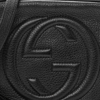 Gucci Pebbled Calfskin Small Soho Disco Bag Black 8 of 14