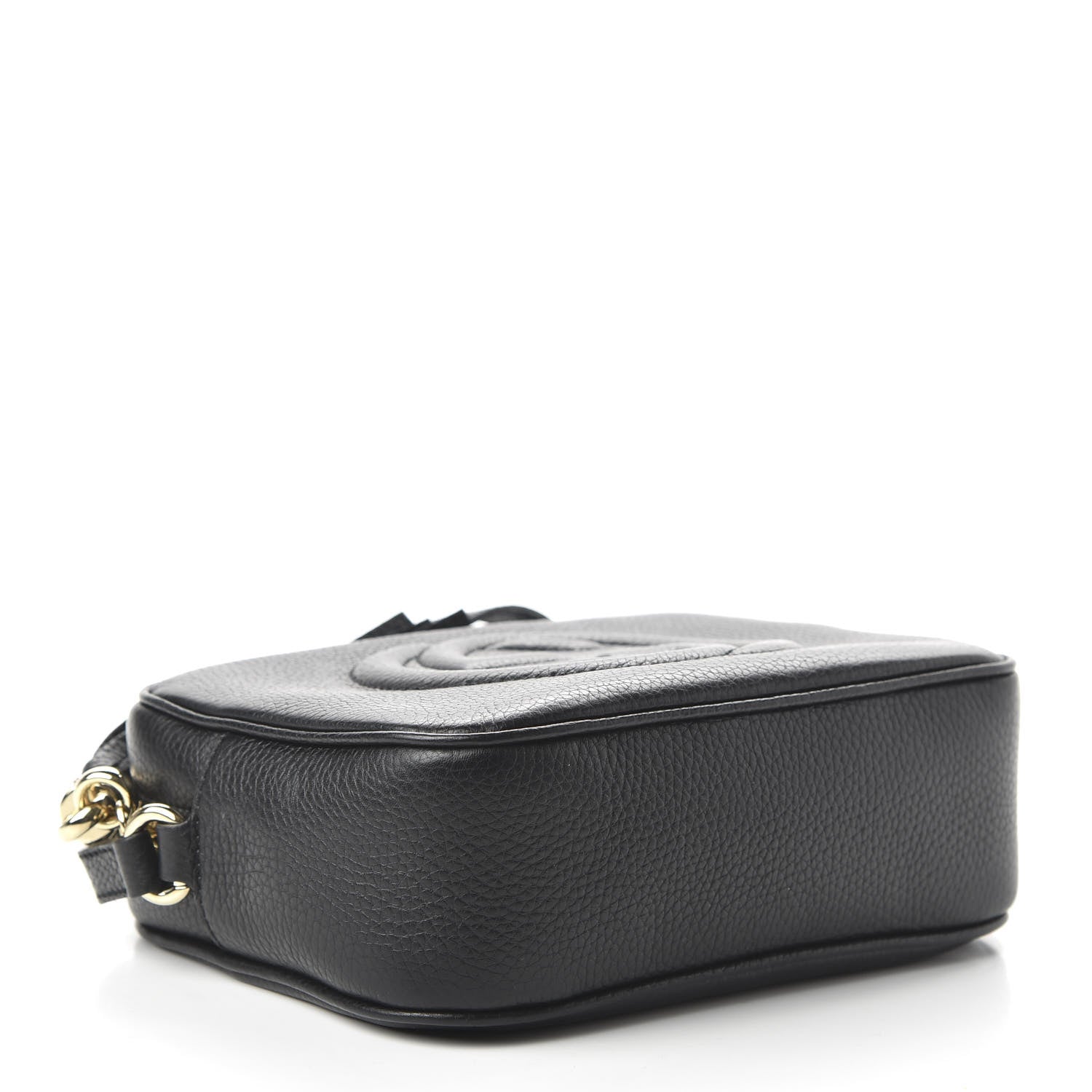 Gucci Pebbled Calfskin Small Soho Disco Bag Black 4 of 10