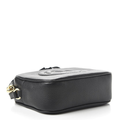 Gucci Pebbled Calfskin Small Soho Disco Bag Black 4 of 10