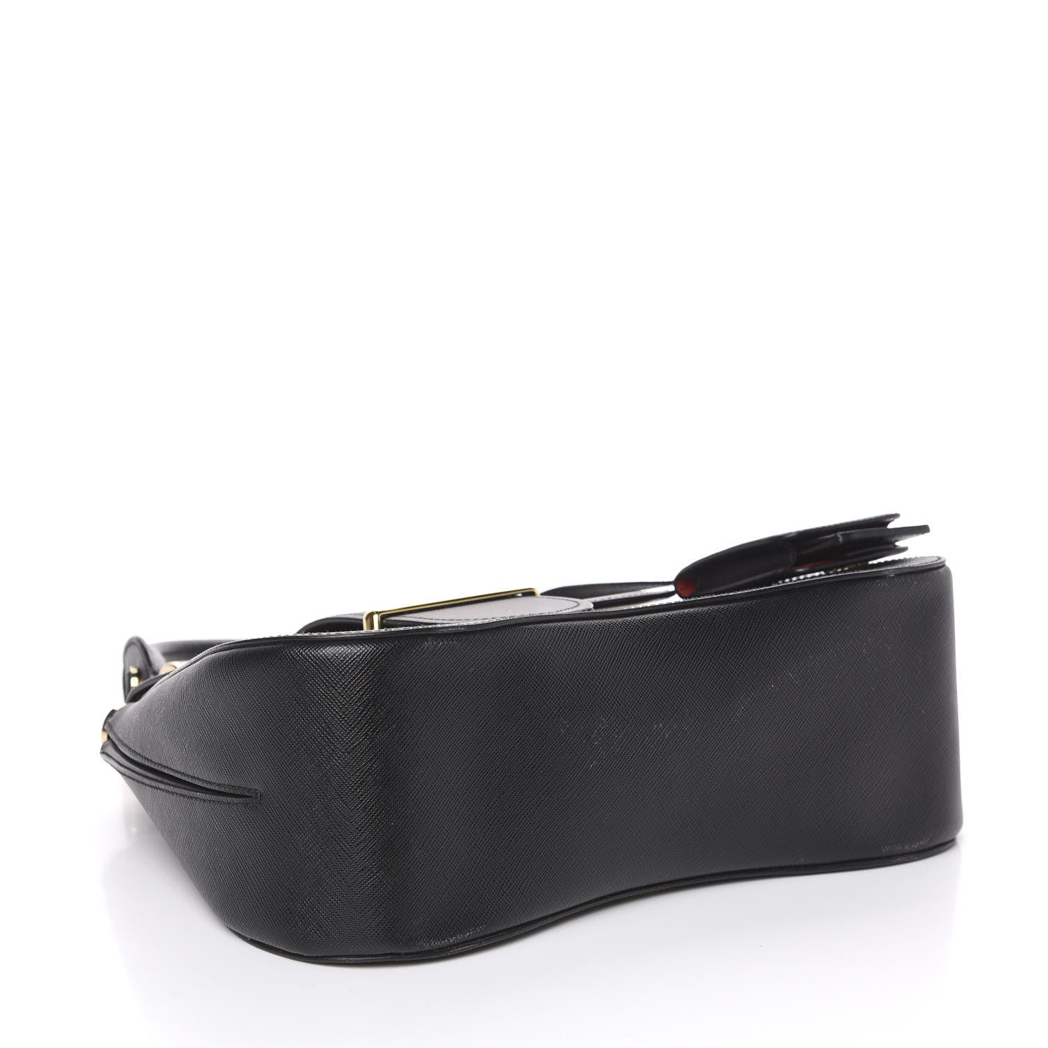 Prada Saffiano Lux Sidonie Top Handle Bag Black 3 of 9
