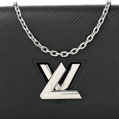 Louis Vuitton Epi Twist Belt Chain Wallet Black 7 of 9