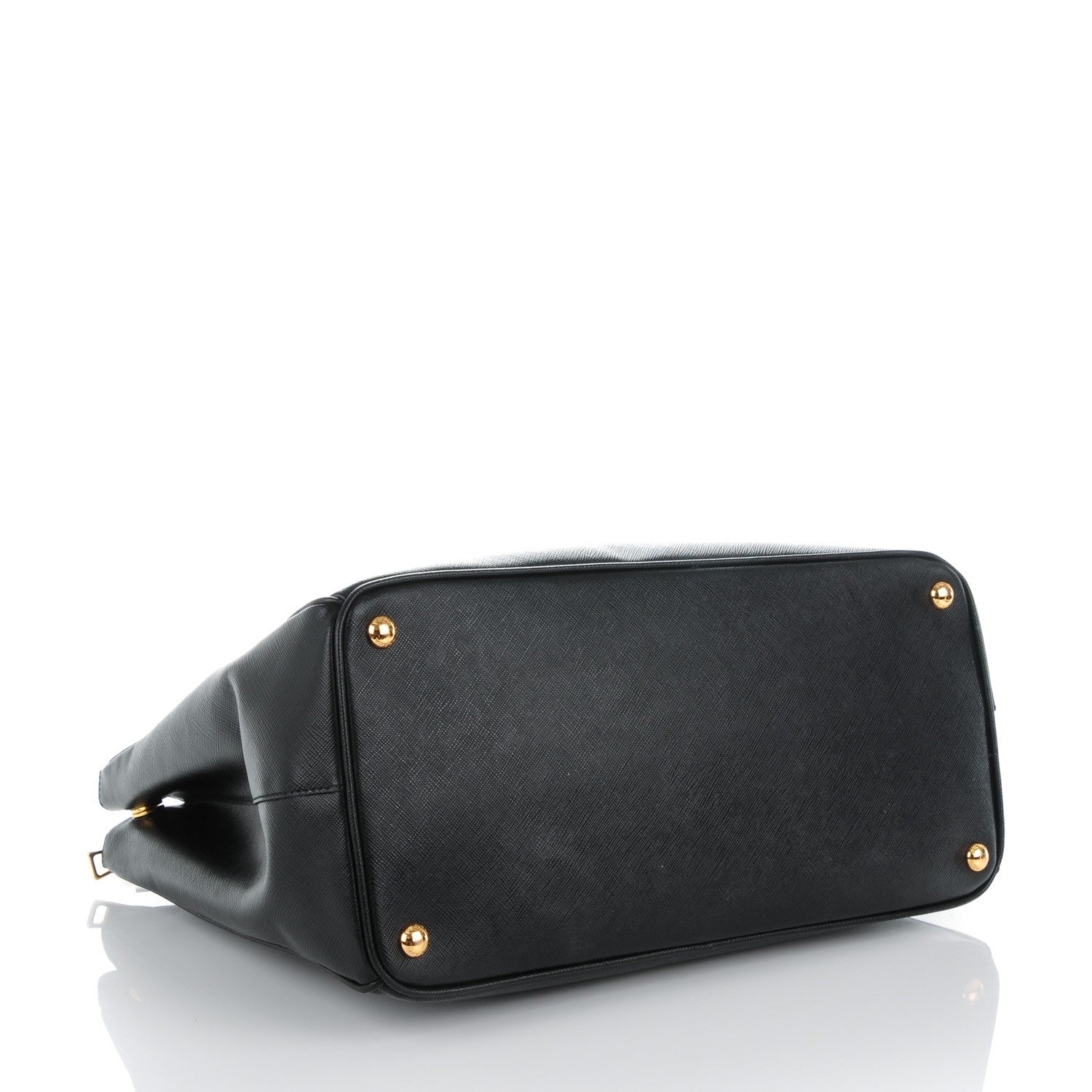 Prada Saffiano Large Galleria Double Zip Tote Black 4 of 9