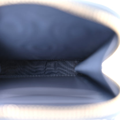 Christian Dior Calfskin Cannage Diamond Cannage Phone Holder Blue 5 of 10