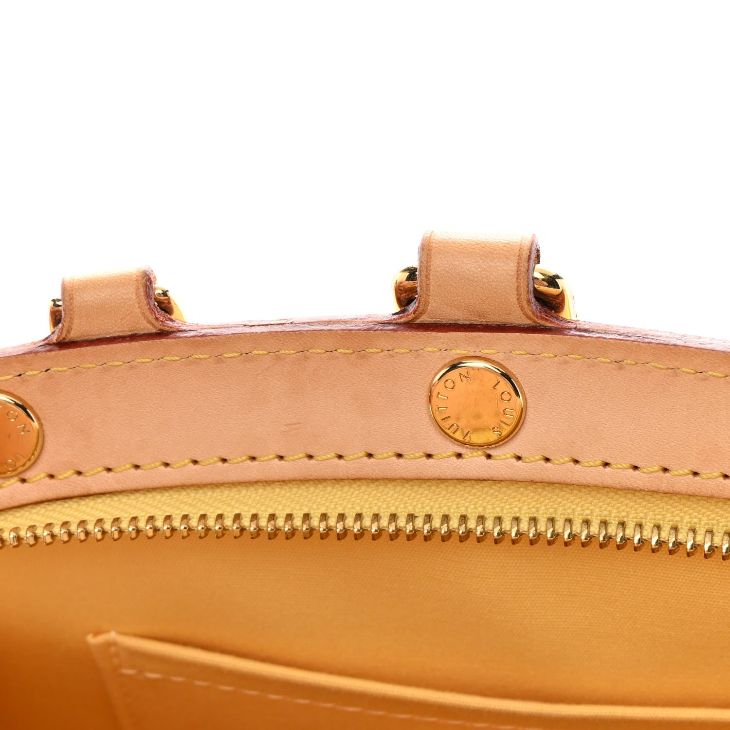 Louis Vuitton Vernis Brea MM Citrine 16 of 19