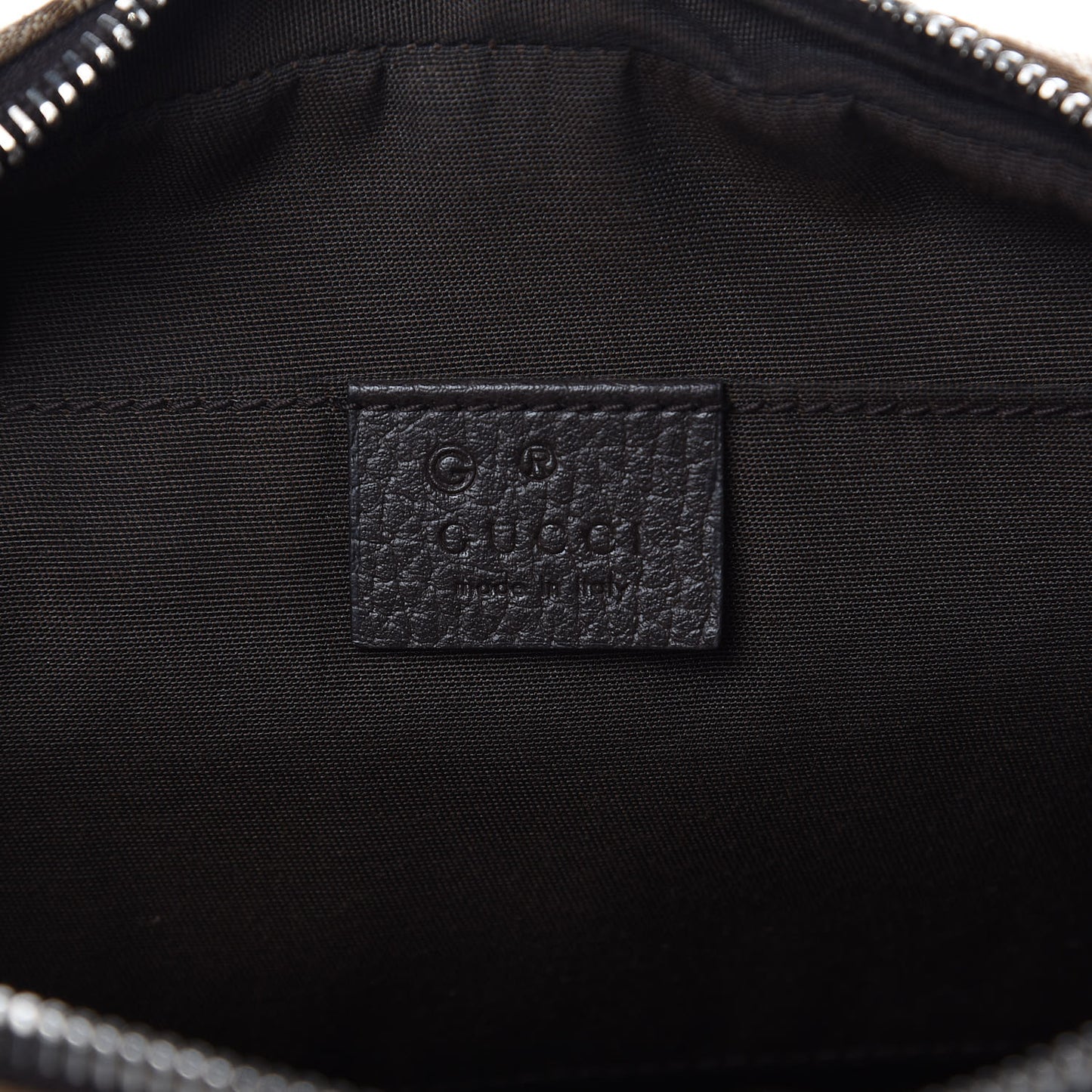 Monogram Belt Bag Dark Brown