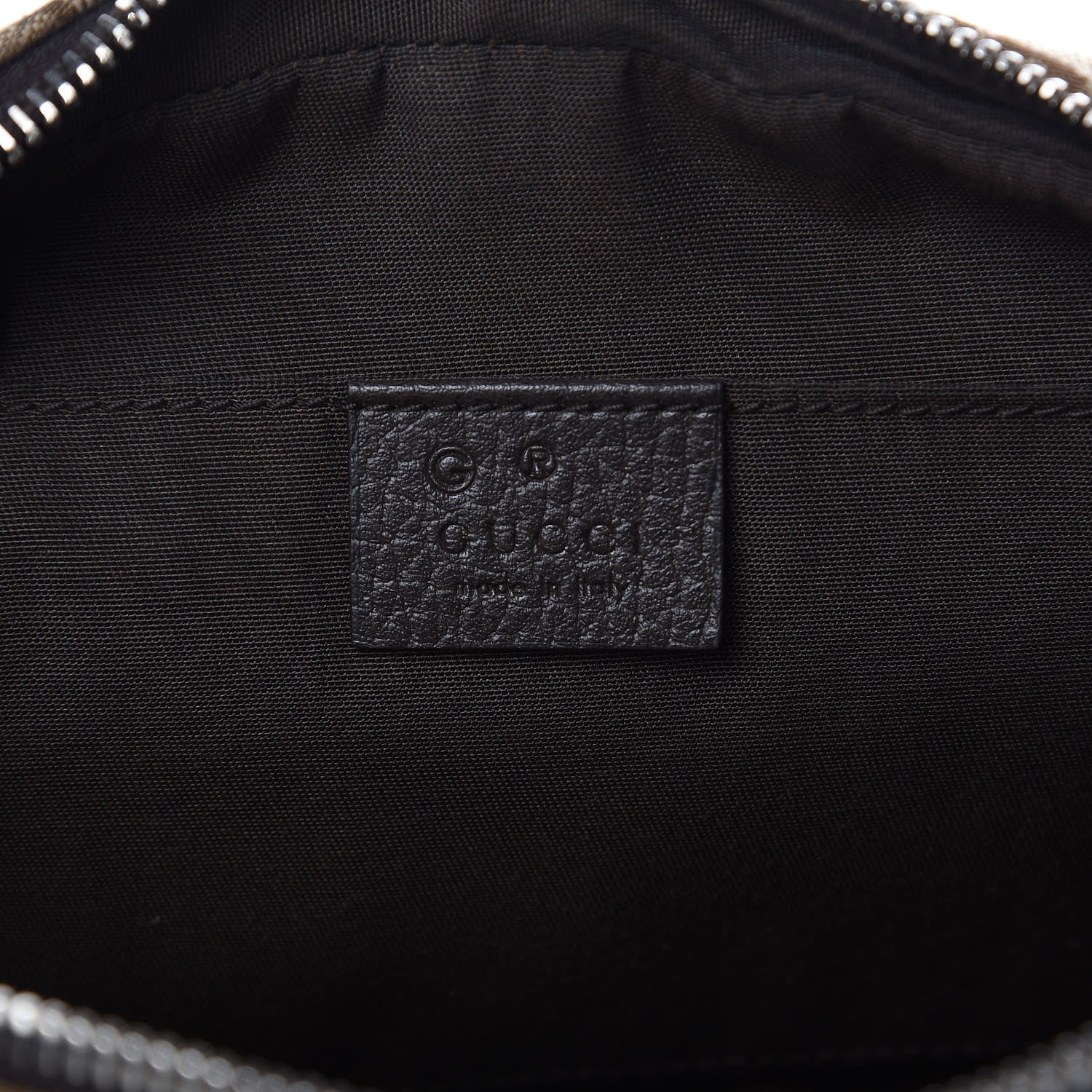 Gucci Monogram Belt Bag Dark Brown 6 of 9