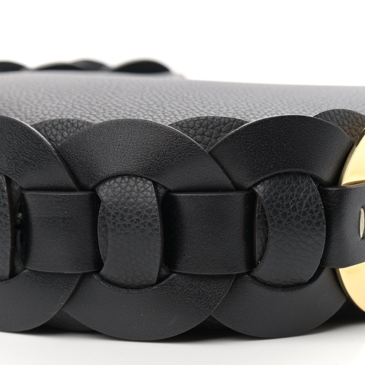 Small Grain Smooth Calfskin Small Darryl Hobo Black