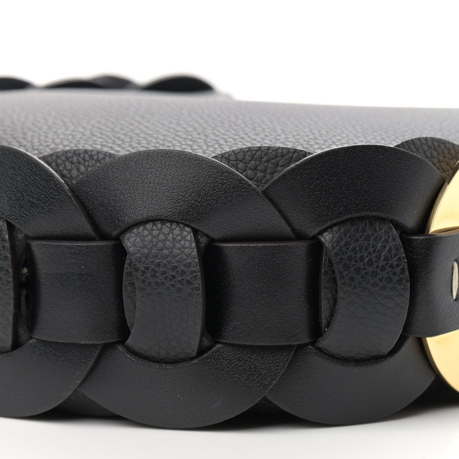 Chloe Small Grain Smooth Calfskin Small Darryl Hobo Black 10 of 12