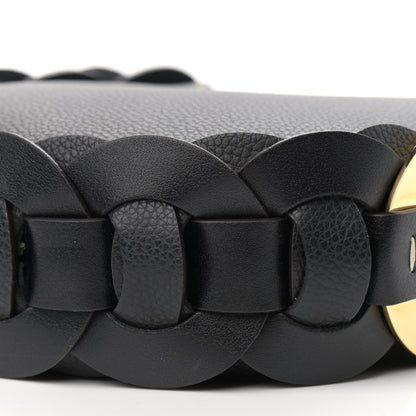 Chloe Small Grain Smooth Calfskin Small Darryl Hobo Black 10 of 12