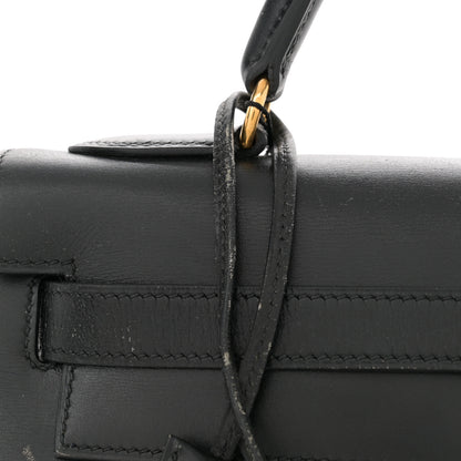 Hermes Box Kelly Sellier 32 Black 16 of 16