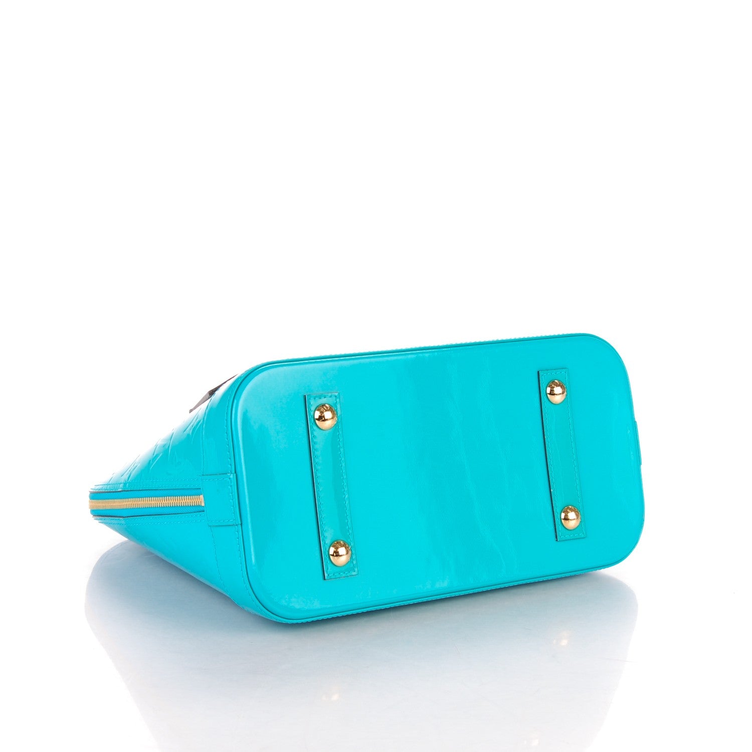 Louis Vuitton Vernis Alma PM Turquoise 4 of 7