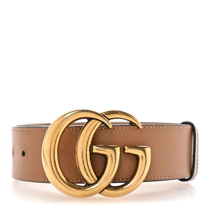 Gucci Calfskin Double G 40mm Belt 80 32 Tan 1 of 5