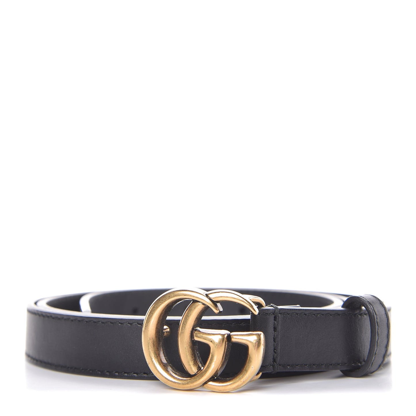 Calfskin Double G 20mm Belt 95 38 Black