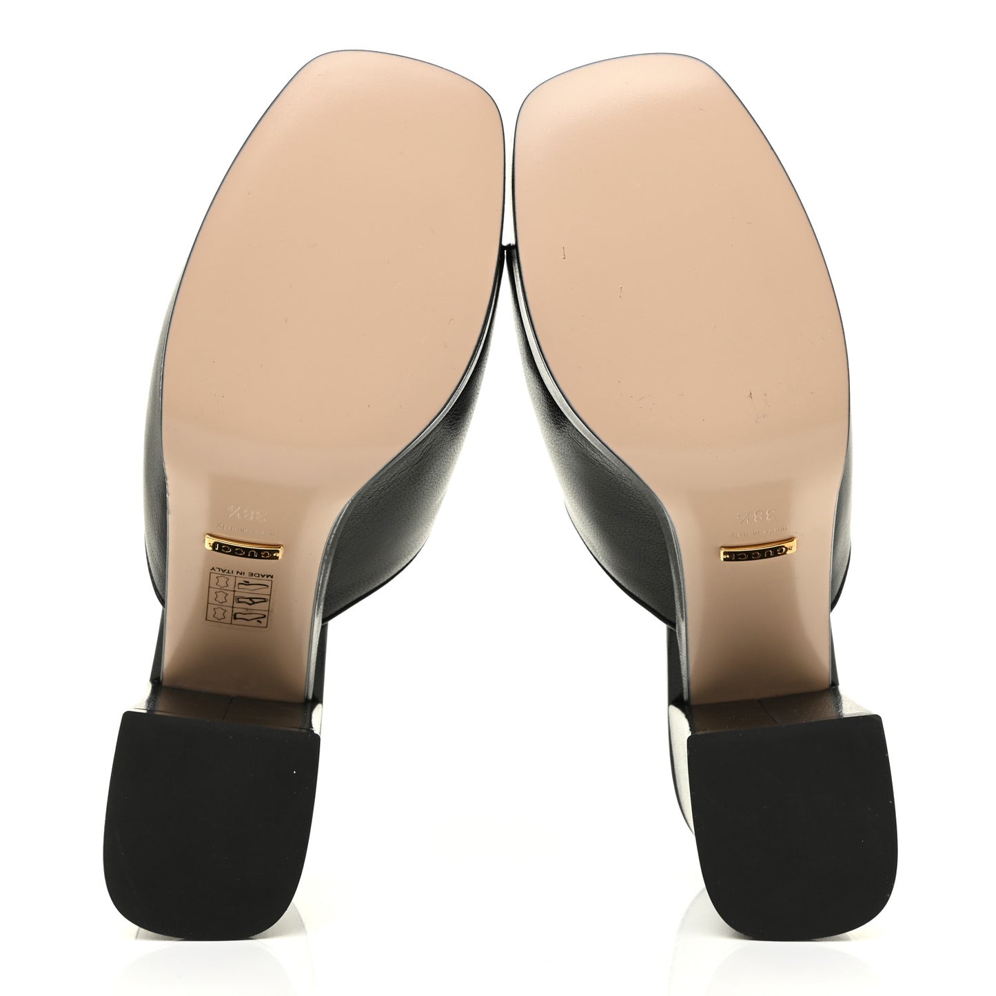 Granada Kid Houdan Platform Slide Sandals 38.5 Black