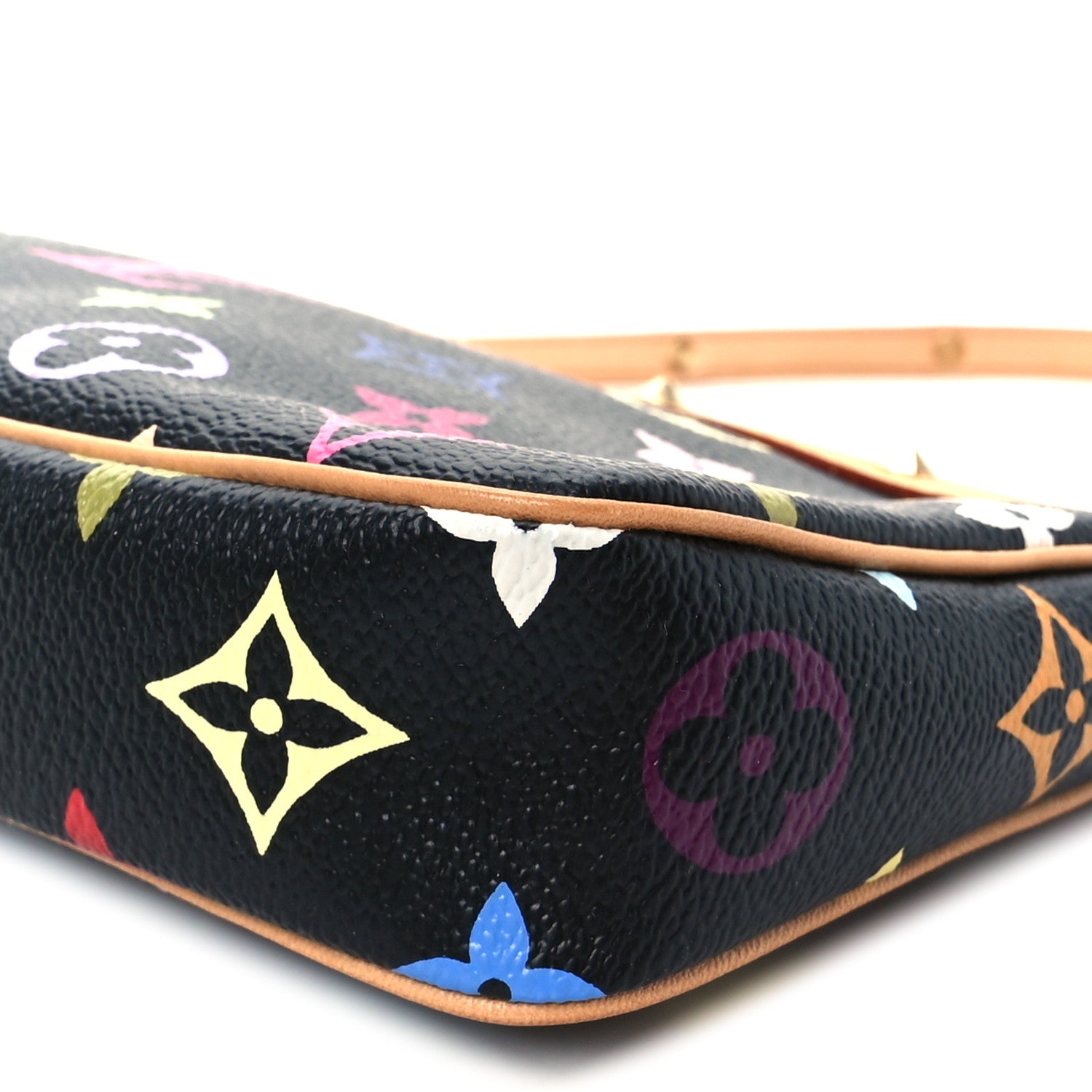 Louis Vuitton Monogram Multicolor Pochette Accessories Black 21 of 21