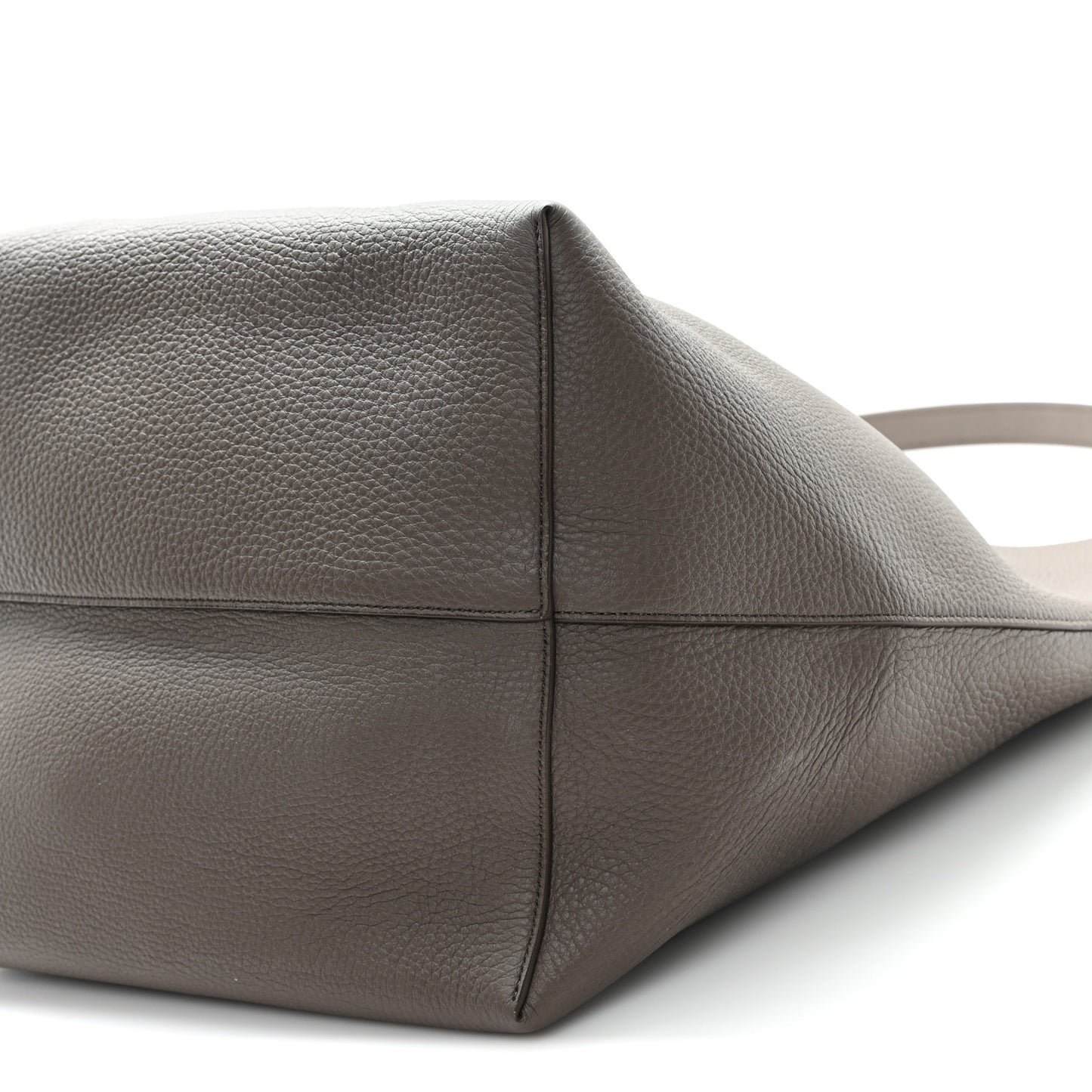 Grained Calfskin Large N/S Park Tote French Grey