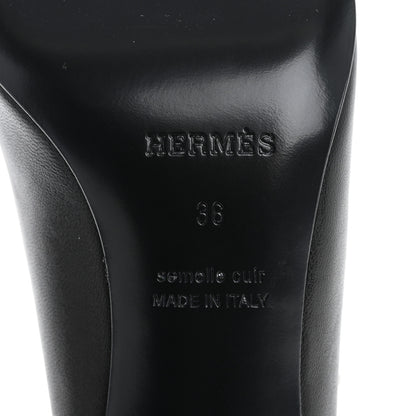 Hermes Nappa Lover 80 Slingback Pumps 36 Black 8 of 9