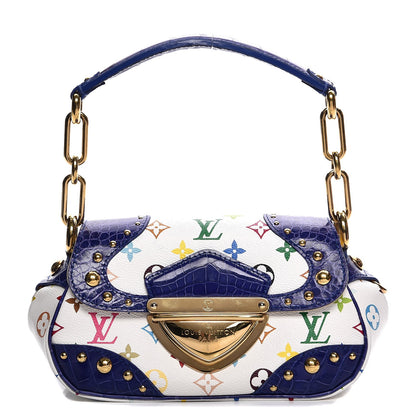 Louis Vuitton Alligator Monogram Multicolor Marilyn White 1 of 8
