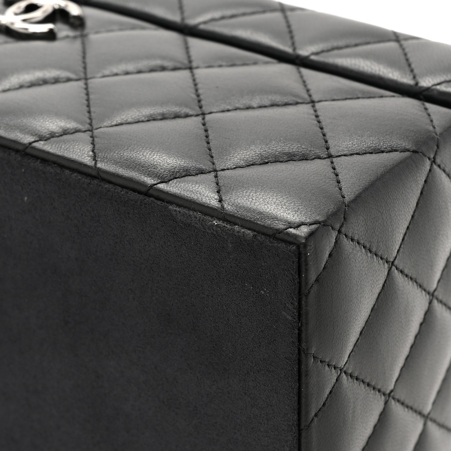 Lambskin Small Jewelry Box Black