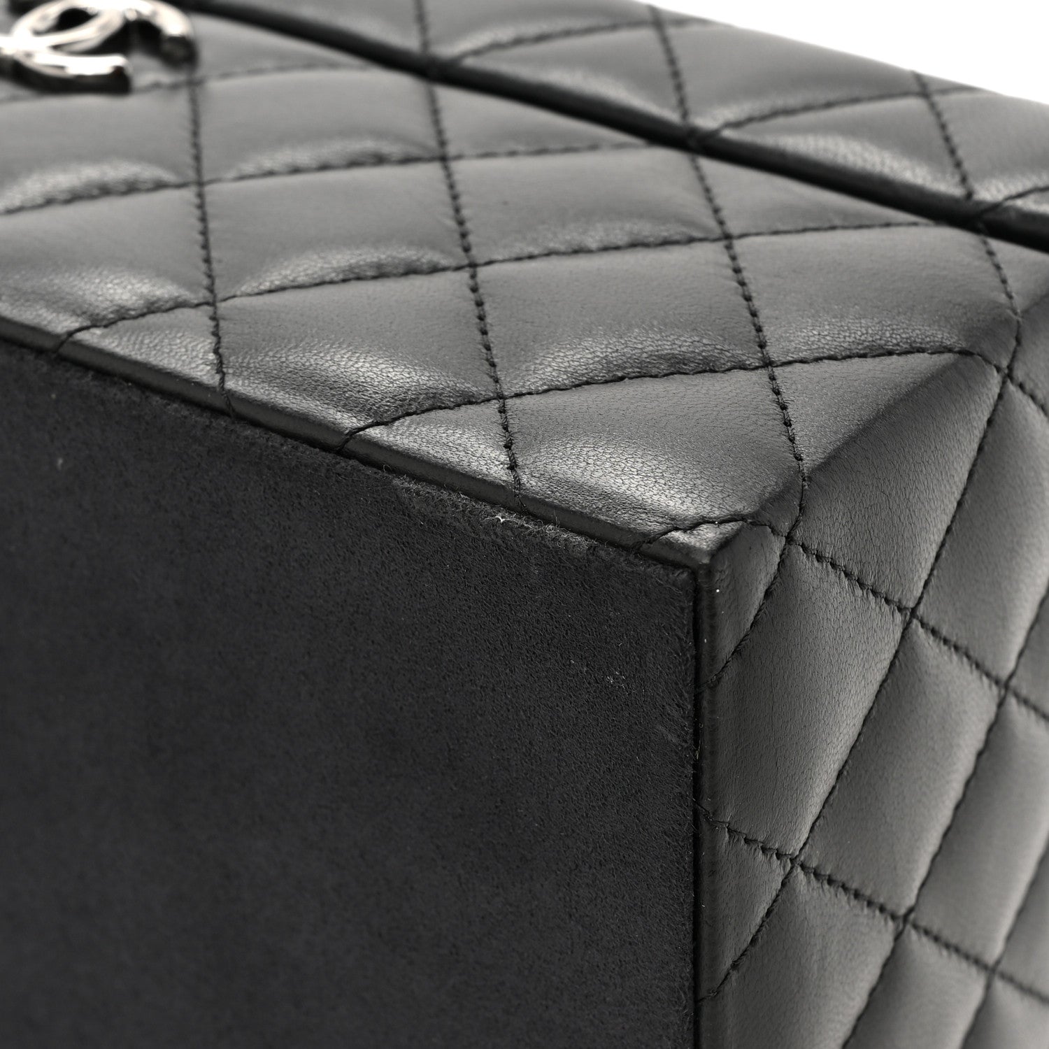 Chanel Lambskin Small Jewelry Box Black 12 of 13