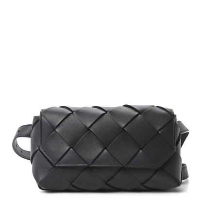 Bottega Veneta Calfskin Intreccio Diago Belt Bag Ardoise 1 of 9