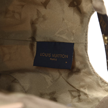 Louis Vuitton Monogram Polyester Silk LV Get Ready Cap M Beige 5 of 6