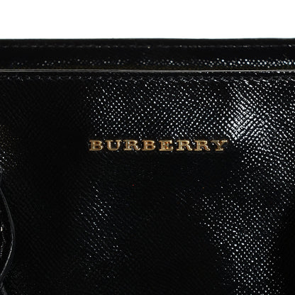 Burberry Patent Somerford Tote Black 6 of 12