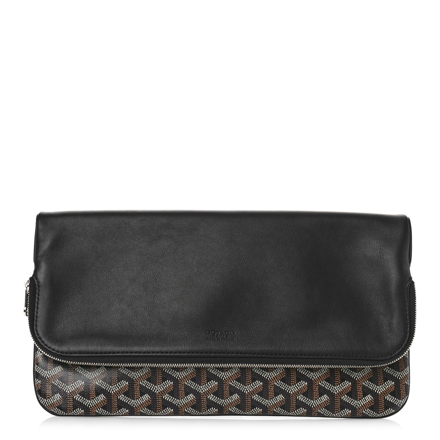 Goyardine Sainte Marie Soft Clutch Black