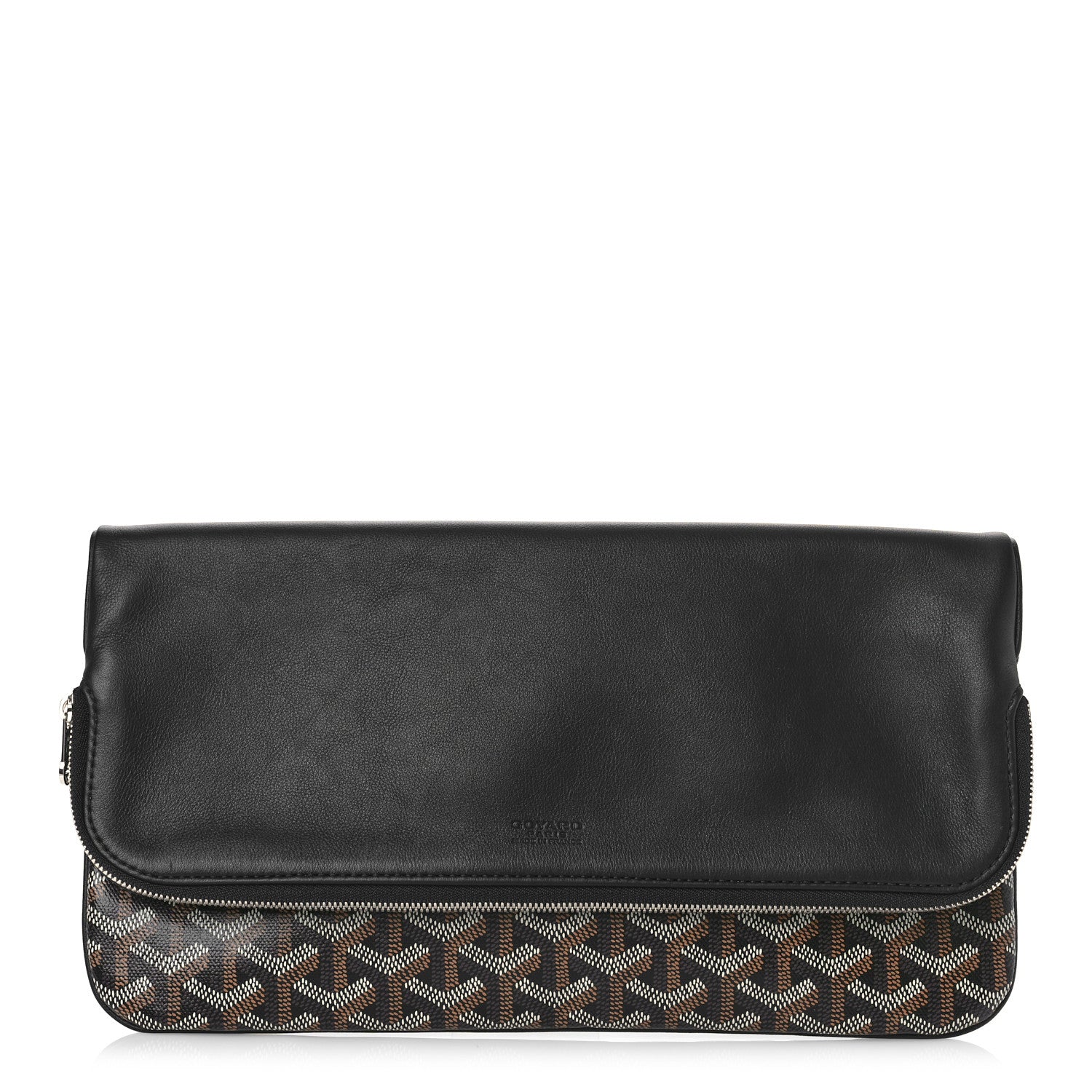 Goyard Goyardine Sainte Marie Soft Clutch Black 1 of 7