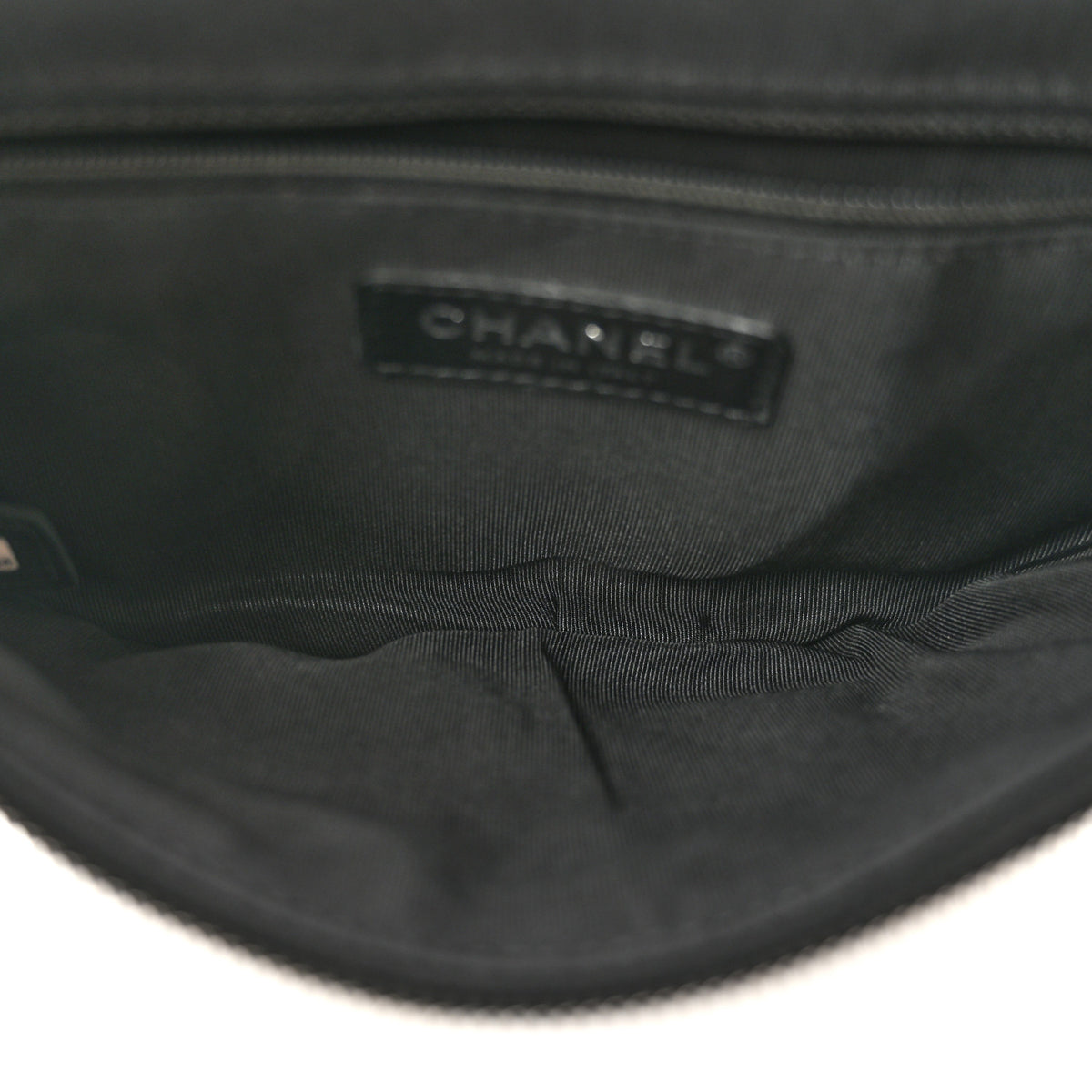 Calfskin Chain 20s Signe Waist Bag Black