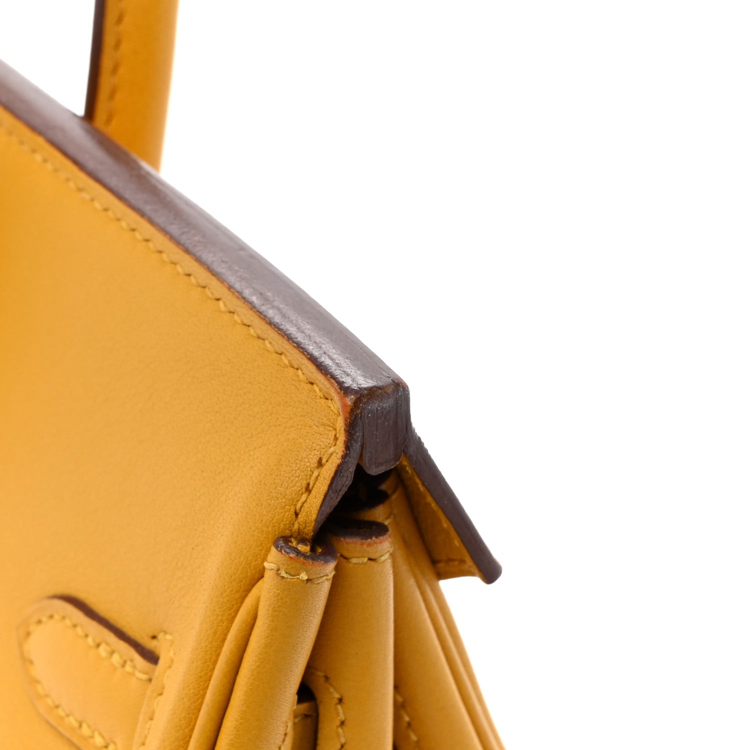 Hermes Swift Birkin 25 Jaune Ambre 13 of 20