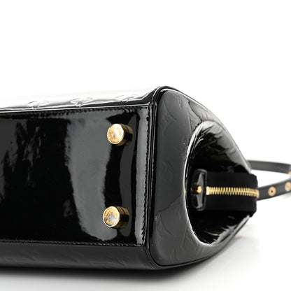 Louis Vuitton Vernis Brea MM Black 9 of 10