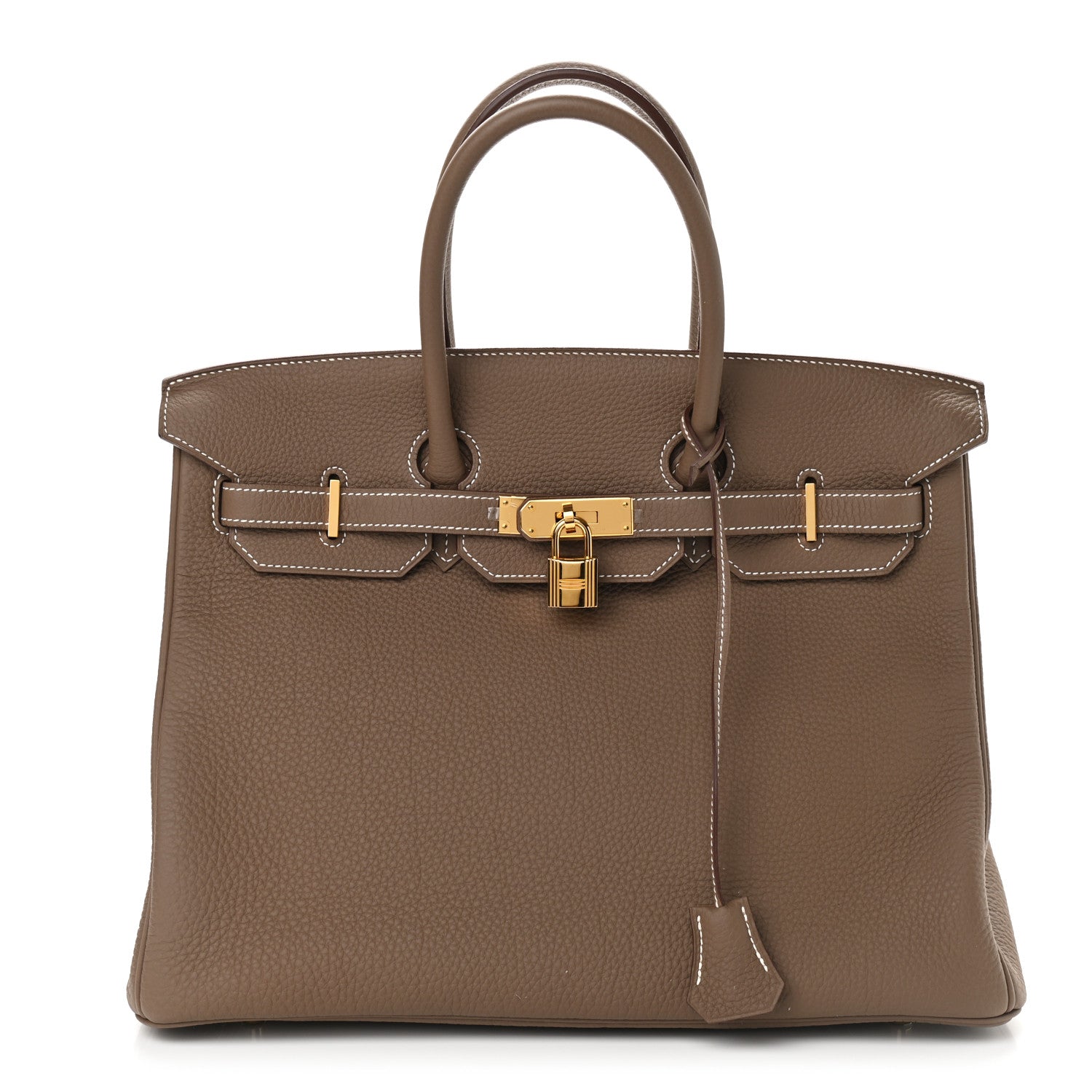 Hermes Togo Birkin 35 Etoupe 1 of 9