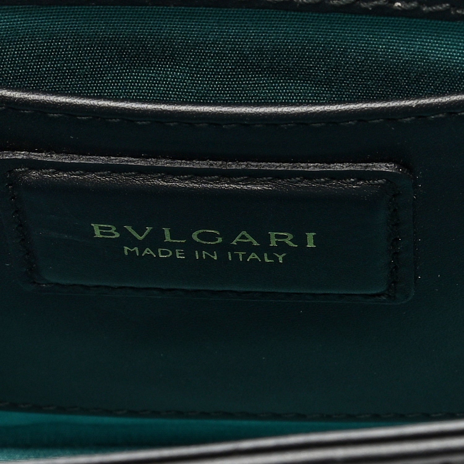 Bulgari Calfskin Serpenti Forever Crossbody Bag Black 7 of 10