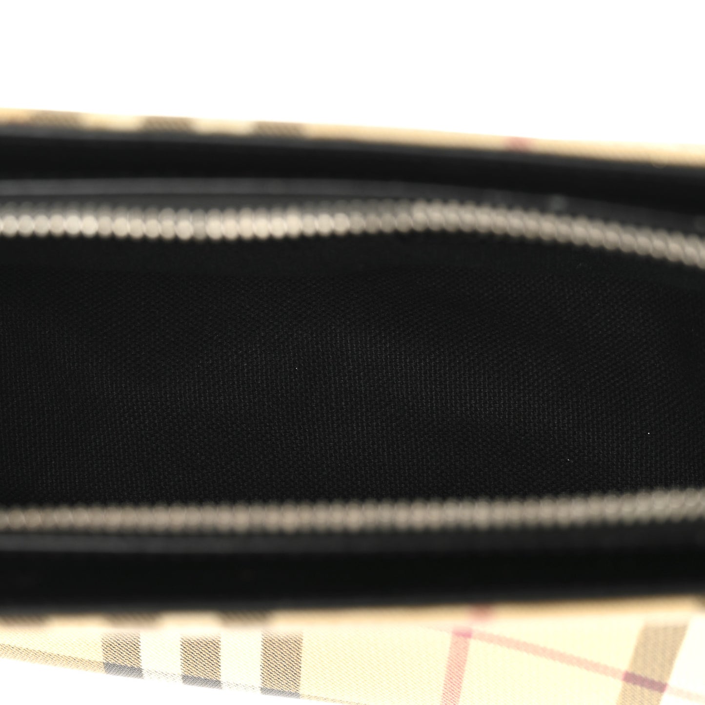 House Check Shoulder Bag Black