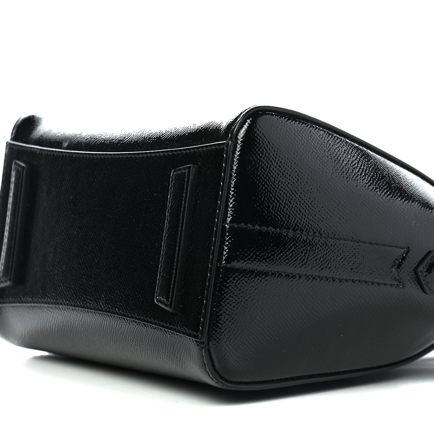 Givenchy Textured Patent Calfskin Mini Antigona Black 8 of 8
