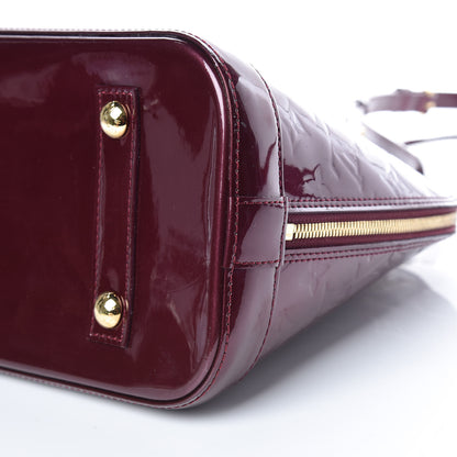Louis Vuitton Vernis Alma PM Rouge Fauviste 10 of 18