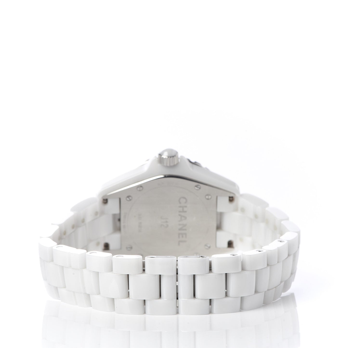 Stainless Steel Ceramic 38mm J12 Automatic Watch White
