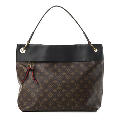 Louis Vuitton Monogram Tuileries Hobo Black 1 of 9