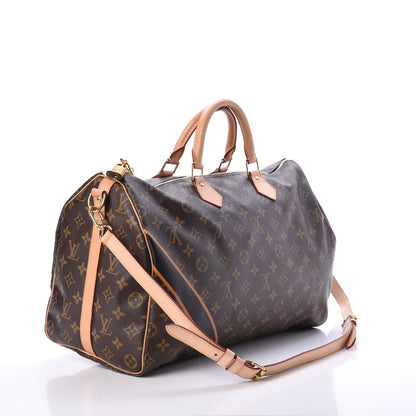 Louis Vuitton Monogram My LV Heritage Speedy Bandouliere 40 Black Moutarde 3 of 10