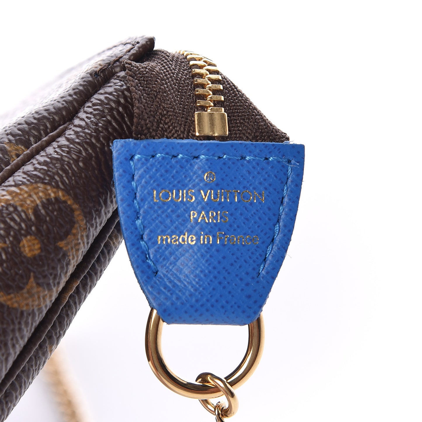 Monogram 2019 Christmas Animation Mini Venice Pochette Accessories Blue