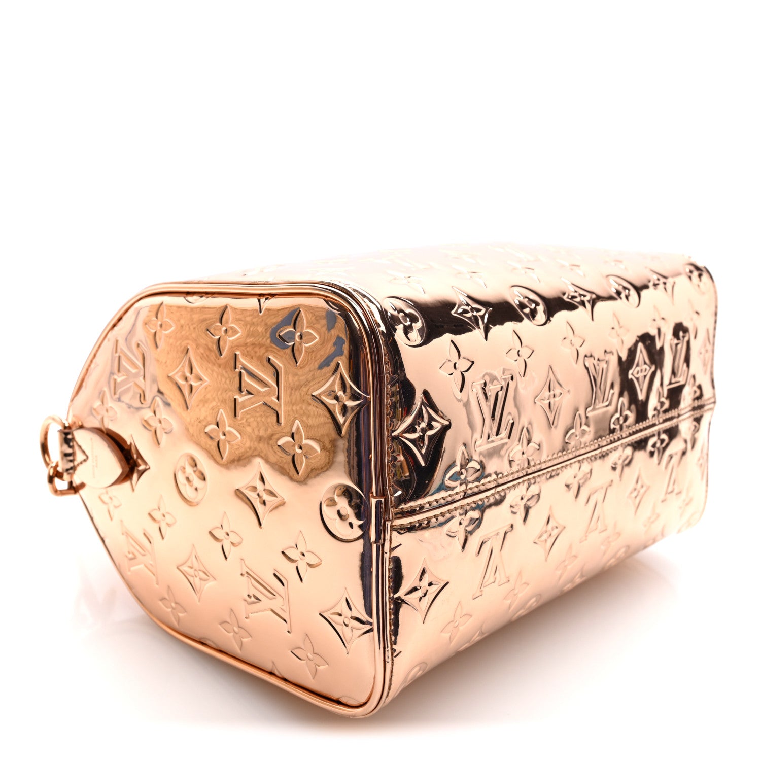 Louis Vuitton Monogram Miroir Speedy Bandouliere 25 Copper 4 of 9