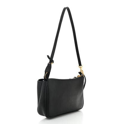 Balenciaga Natural Smooth Calfskin Rodeo Sling Pochette Black 3 of 10
