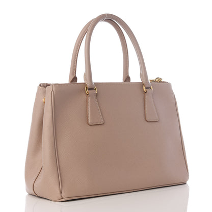 Prada Saffiano Small Galleria Double Zip Tote Cammeo 2 of 8