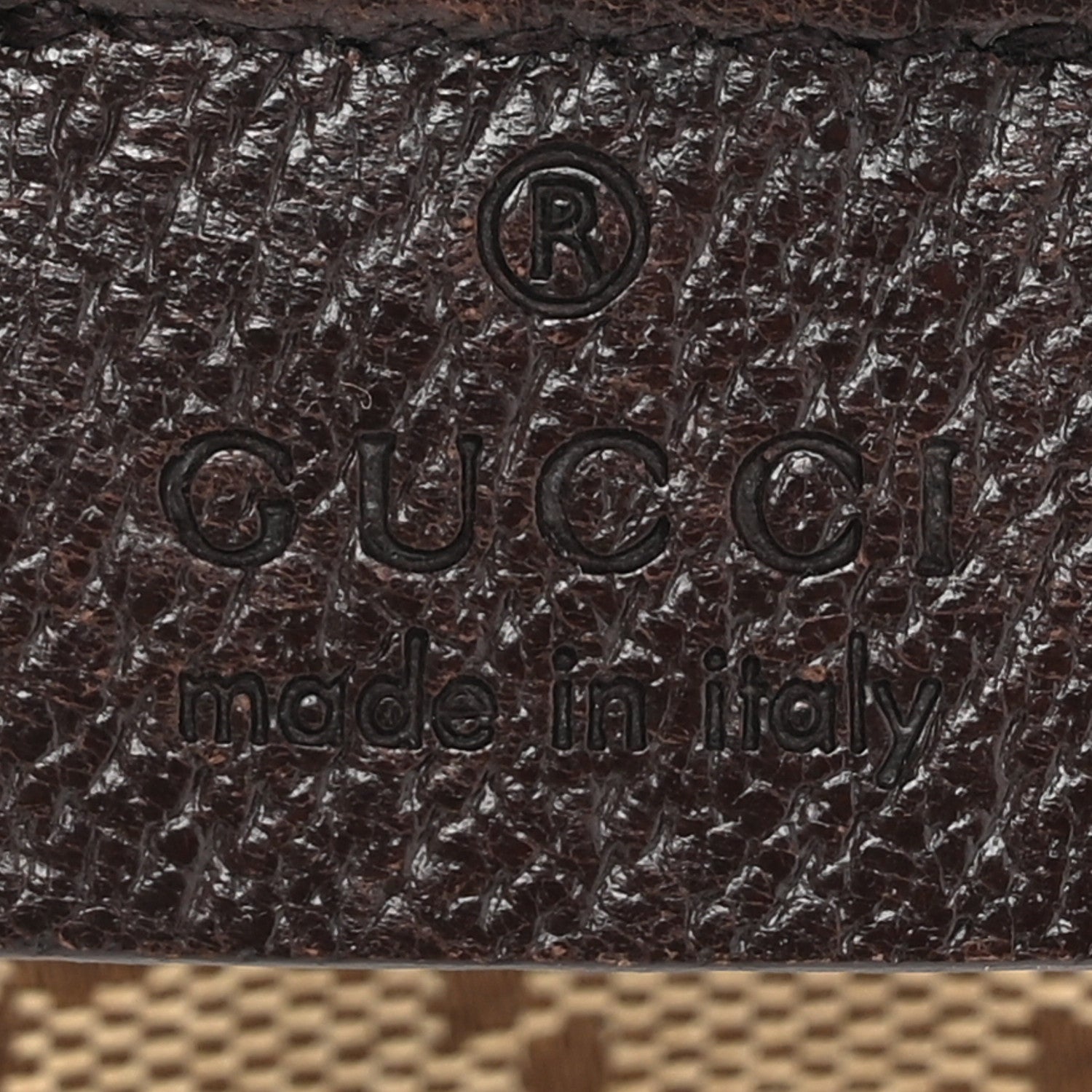 Gucci GG Monogram Double Pocket Belt Bag Dark Brown 6 of 13