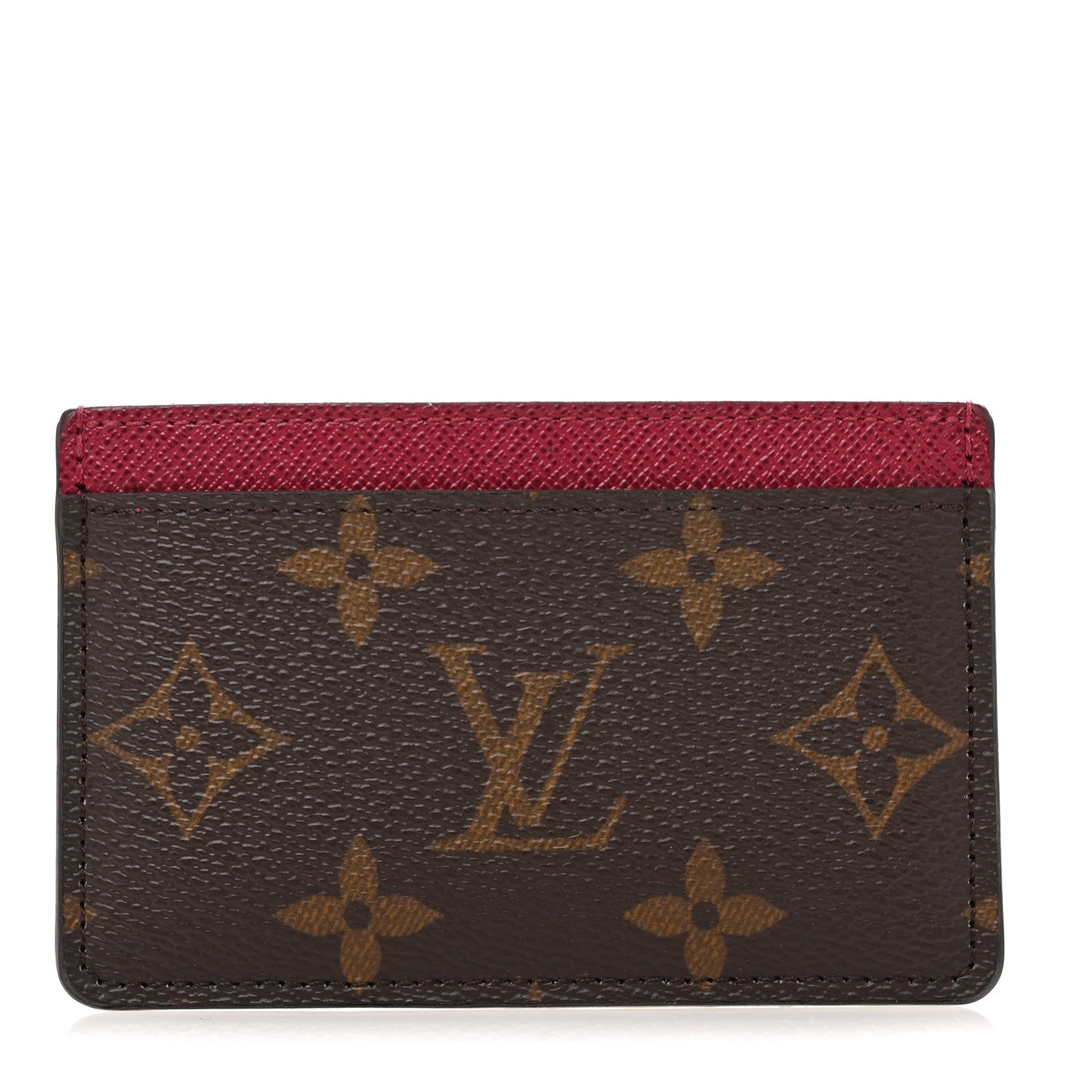 Louis Vuitton Monogram Card Holder Fuchsia 1 of 6