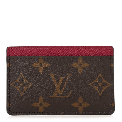 Louis Vuitton Monogram Card Holder Fuchsia 1 of 6